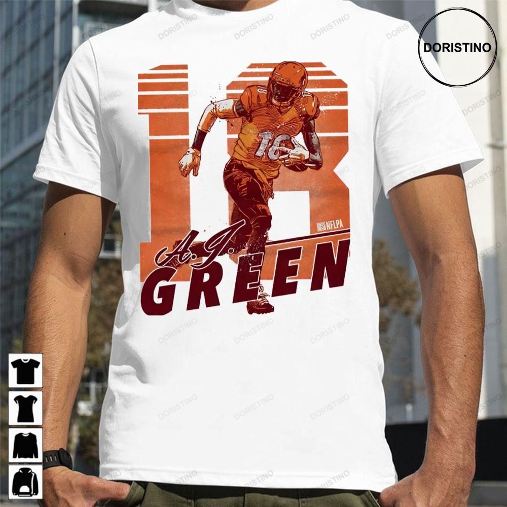 A J Green 18 For Cincinnati Bengals Limited Edition T-shirts